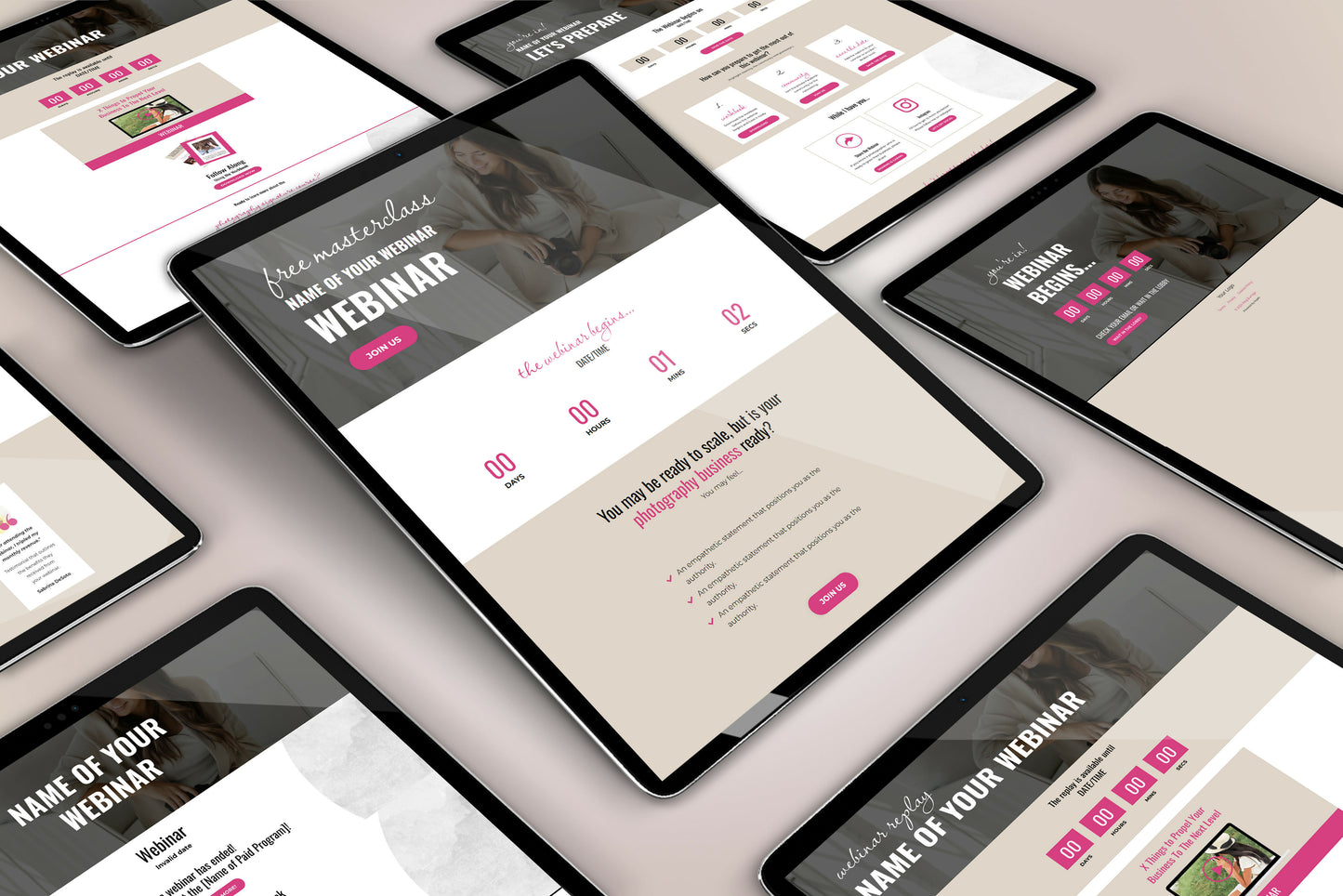 Chrissy DARK - Webinar Funnel Kit