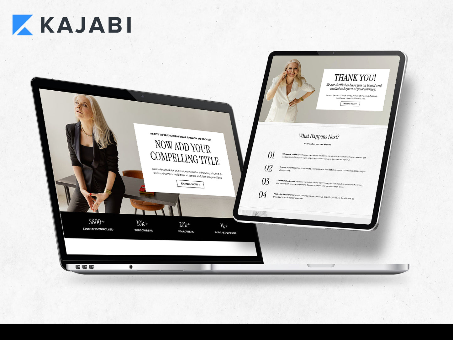 Long-Form Sales Page Template - Carrigan