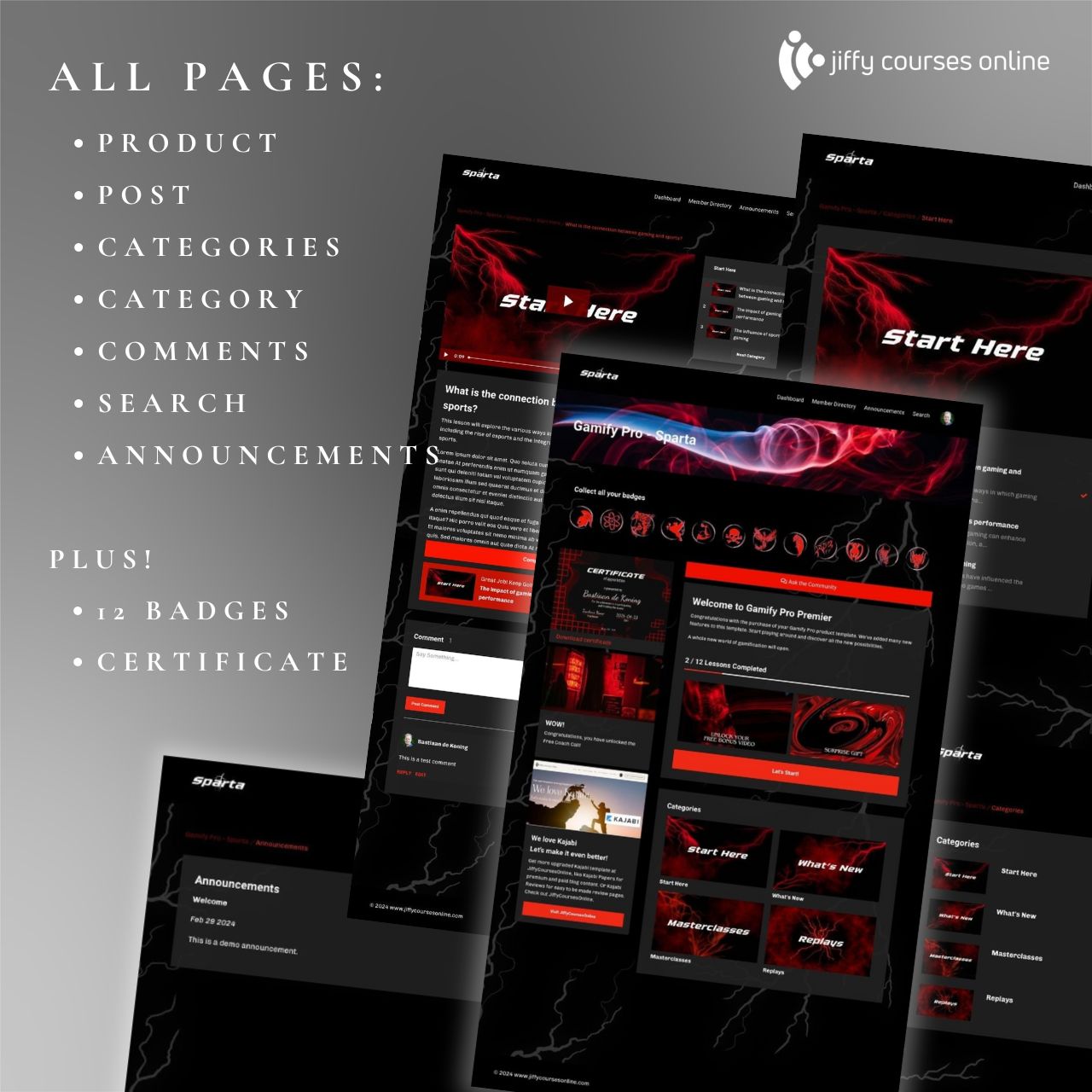 Sparta - Gamify Pro