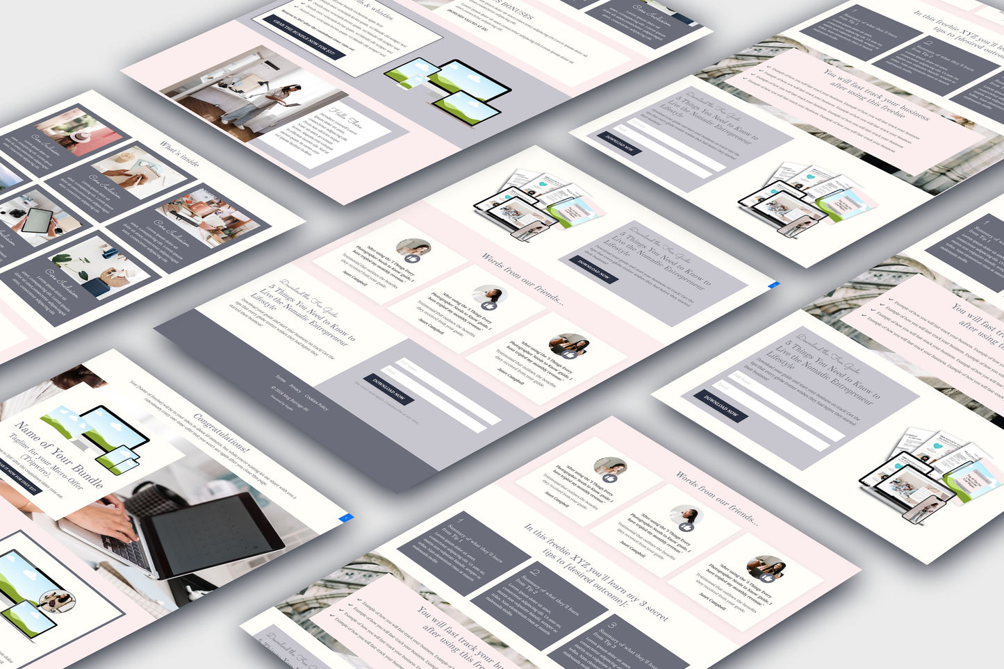 Freedom Lifestyle - Freebie Funnel Kit