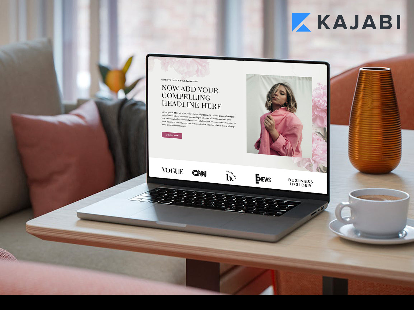 Long-Form Sales Page Template - Bloom