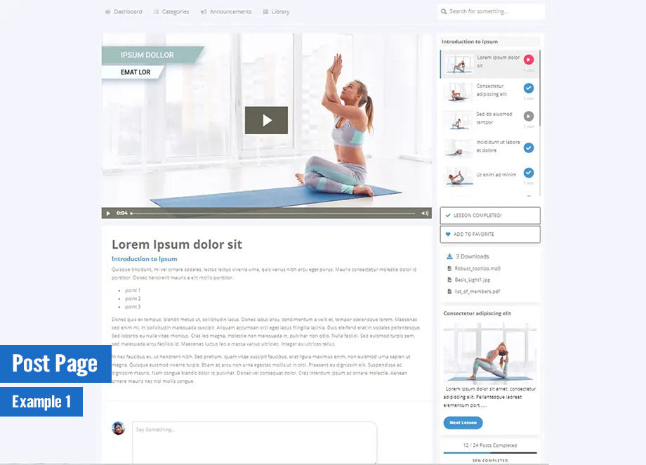 Seasons - Netflix Style