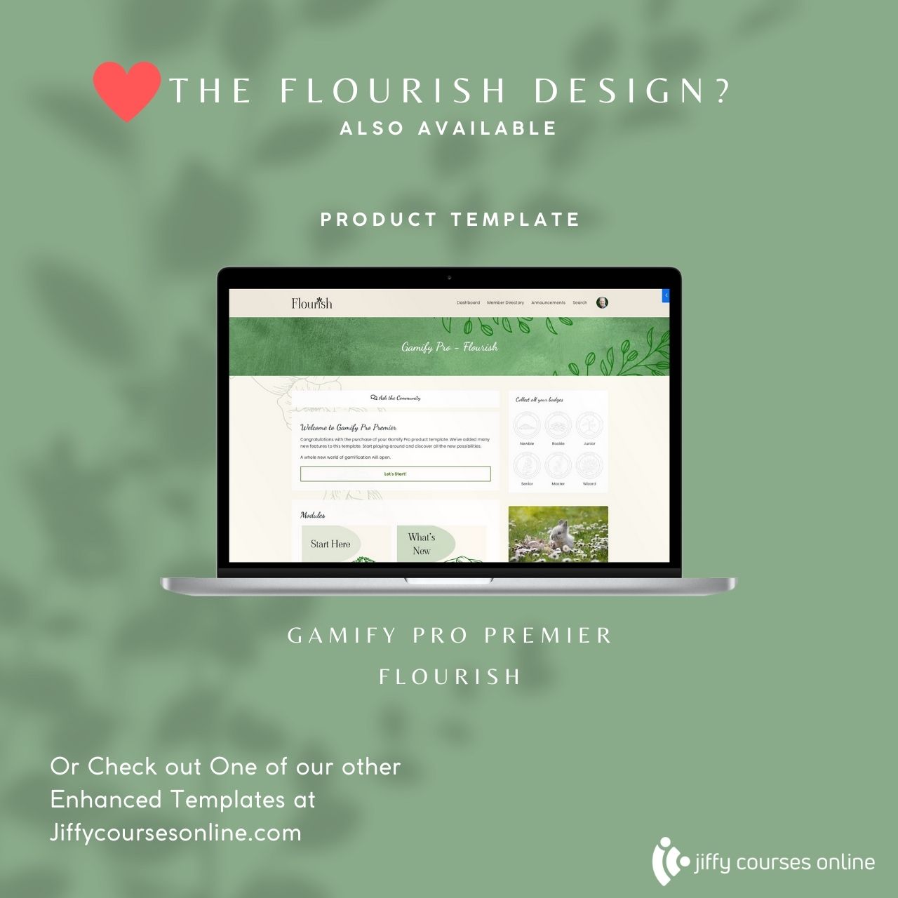 Flourish - Gamify Pro with Sidebar