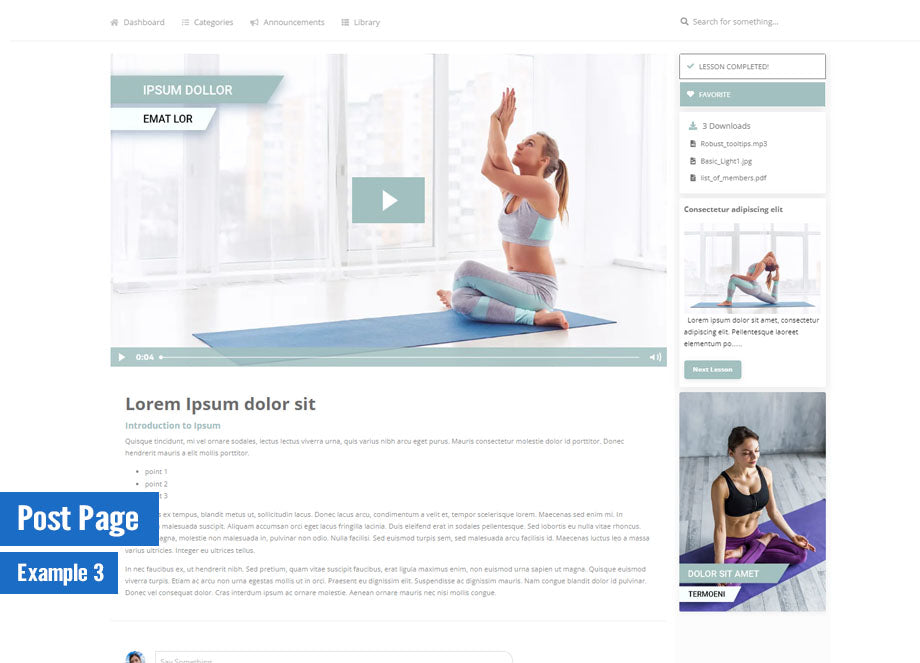 Seasons - Netflix Style