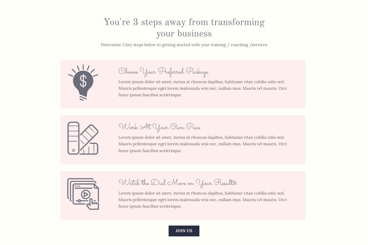 Freedom Lifestyle - Sales Funnel