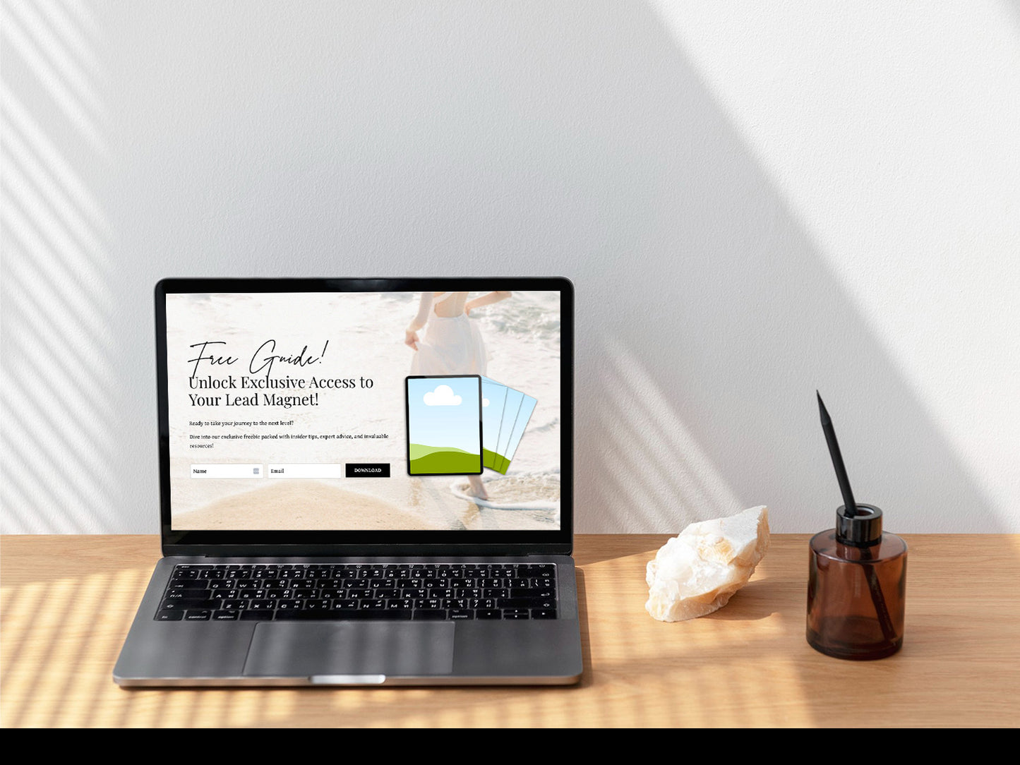 Opt-in Page Template - Narra