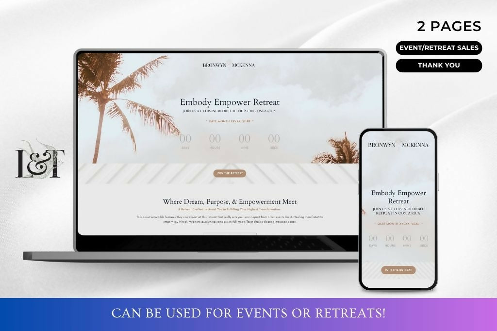 BronwynBOHO-Kajabi-Cover_Event-RetreatSalesPage