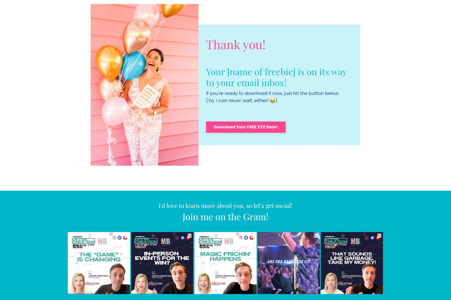 Tina - Freebie Funnel Kit