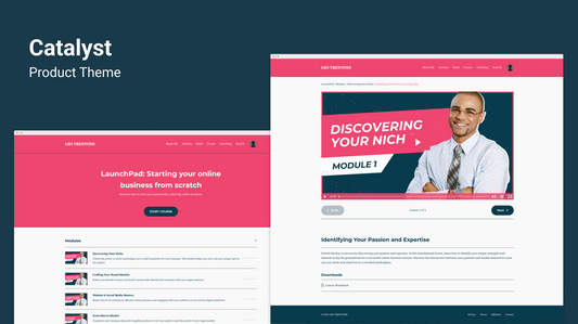 Catalyst Product Theme