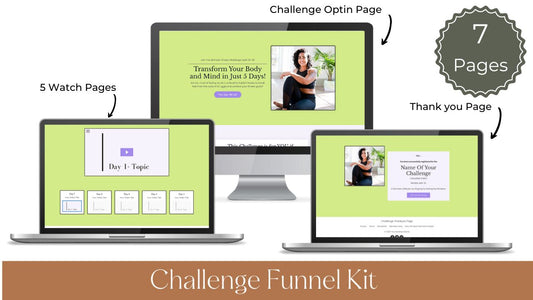 Challenge Funnel Template Pack