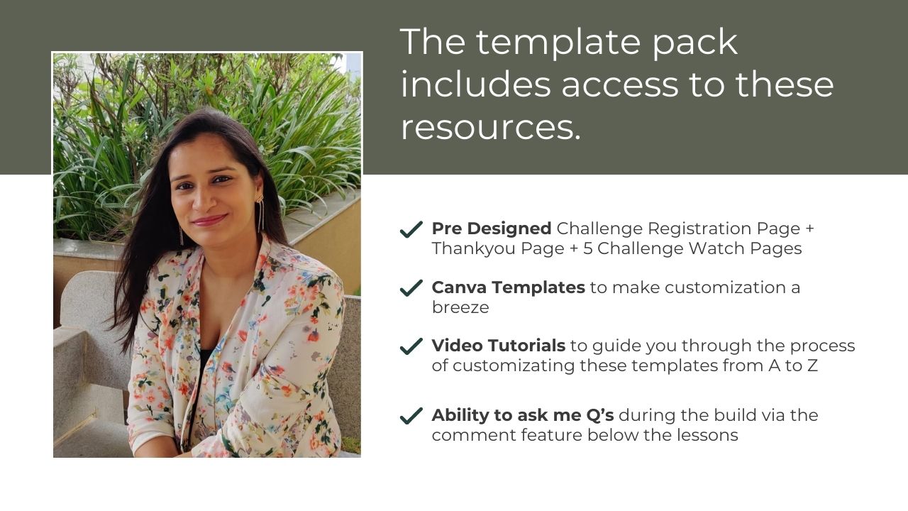 Challenge Funnel Template Pack