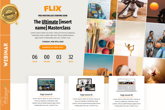 Flix Webinar Funnel