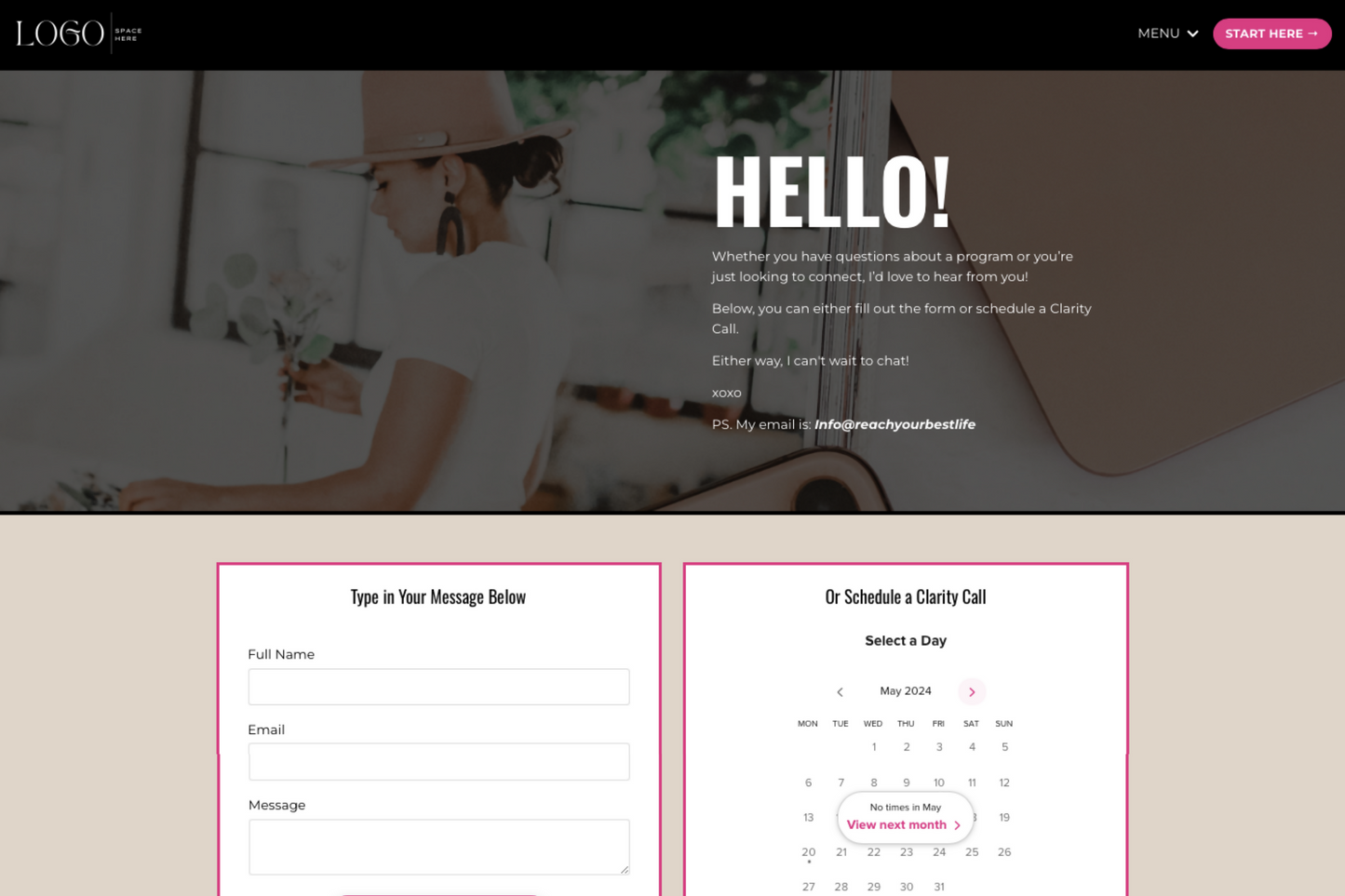 Chrissy DARK (Extended) Website Theme