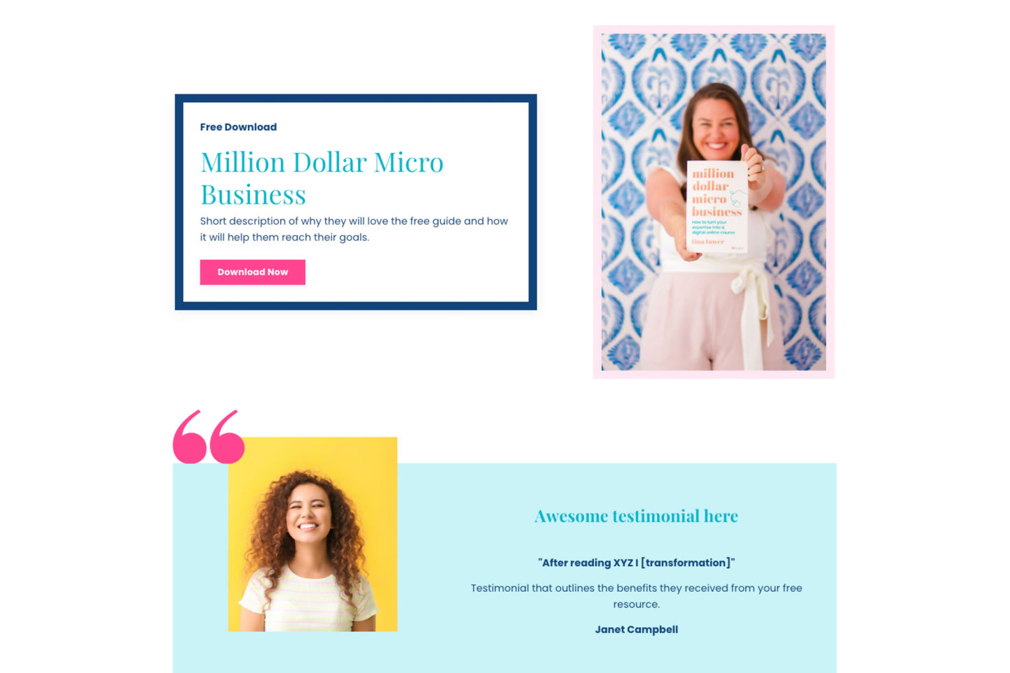 Tina - Freebie Funnel Kit