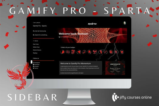 Sparta - Gamify Pro with Sidebar