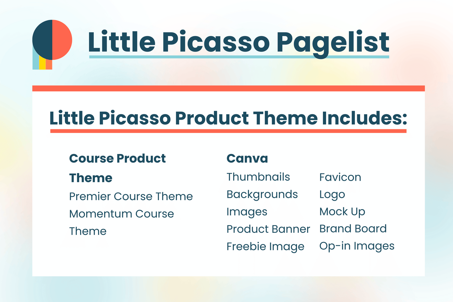 Little Picasso Product Themes