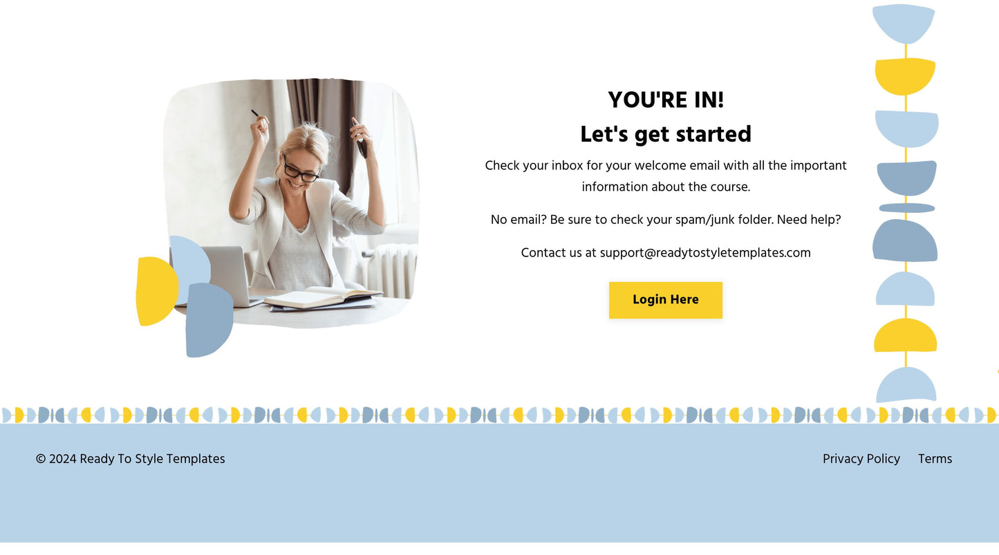 Course Command Short Form Sales Page