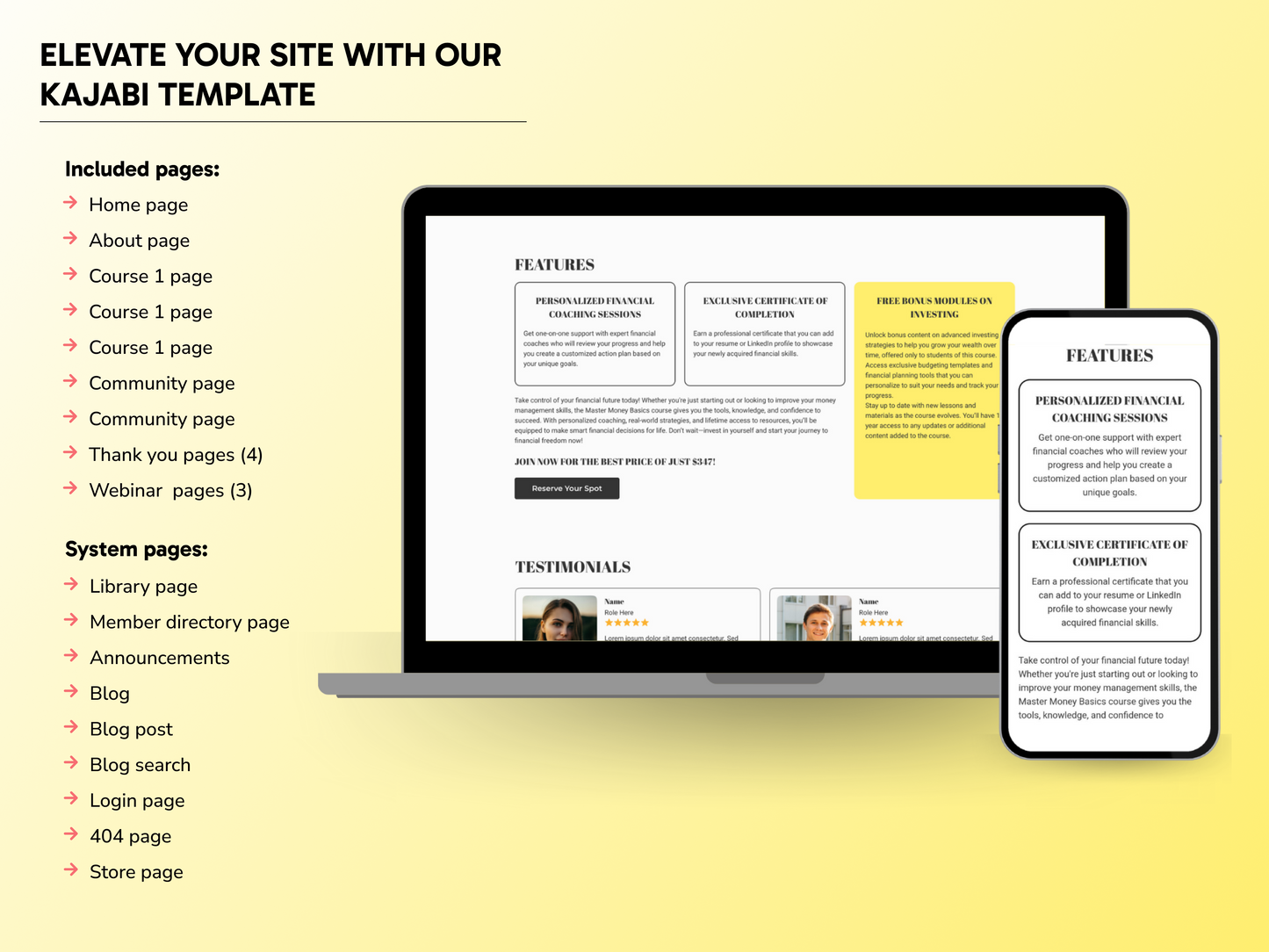PATHWAY ACADEMY WEBSITE (23 pages)