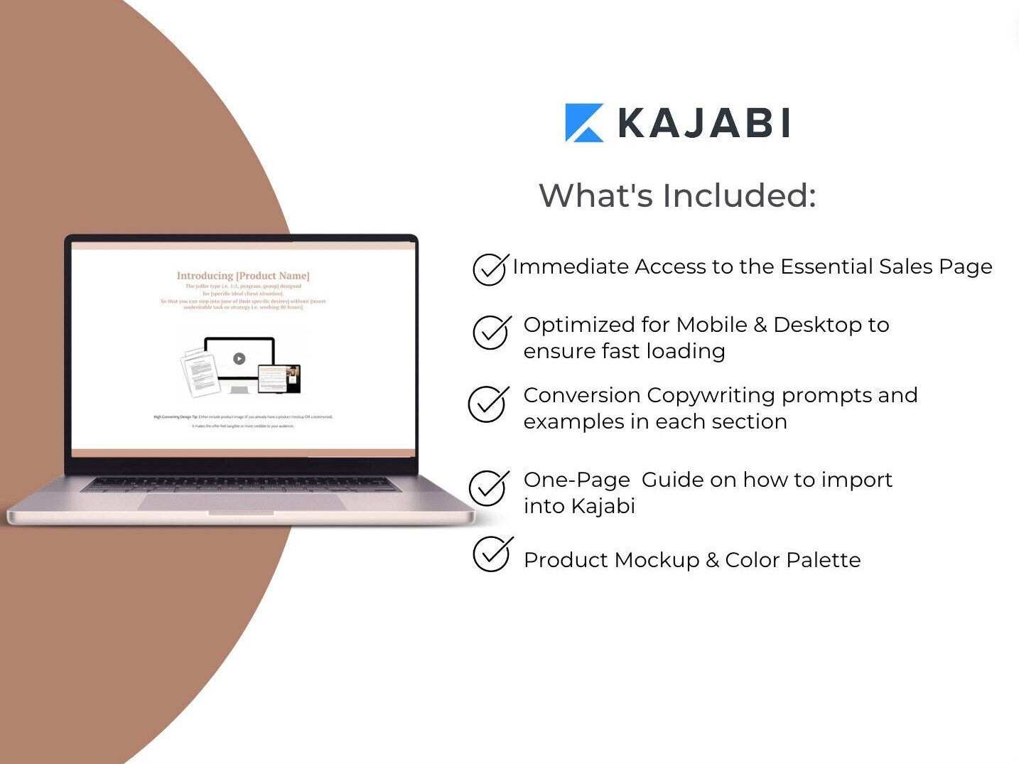 Essentials Conversion-Focused Sales Page - PINK