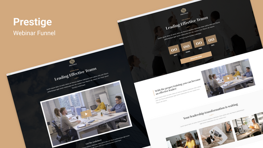 Prestige Webinar Funnel Kit