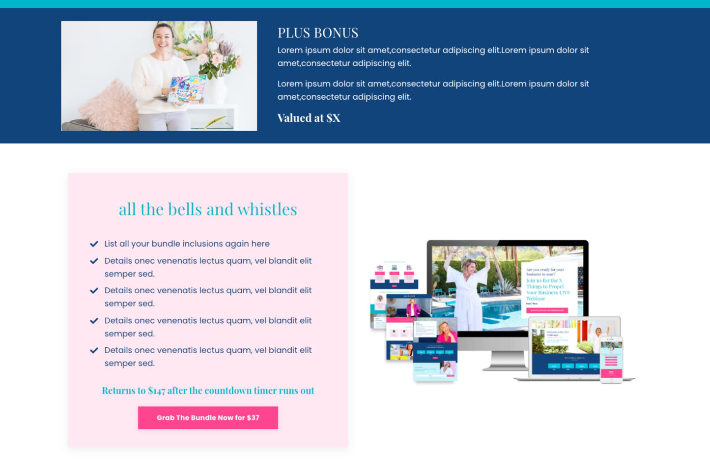 Tina - Freebie Funnel Kit