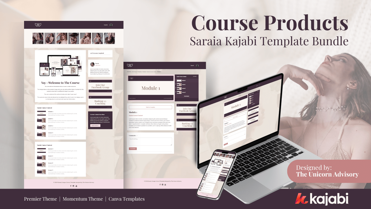 Saraia Course Product Collection