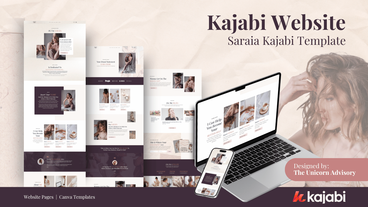 Saraia Website Template