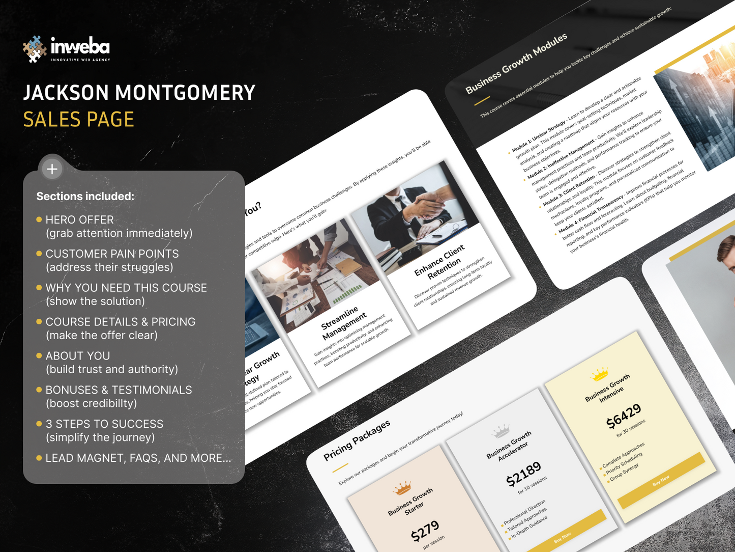Jackson Montgomery Sales Page