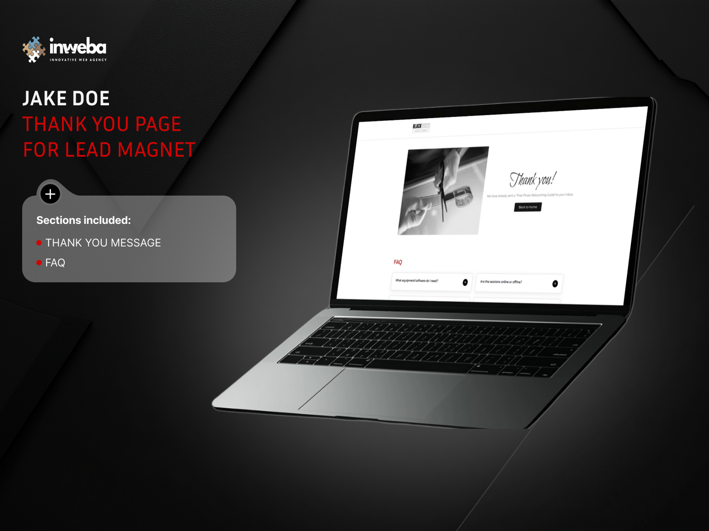 Jake Doe Sales Page