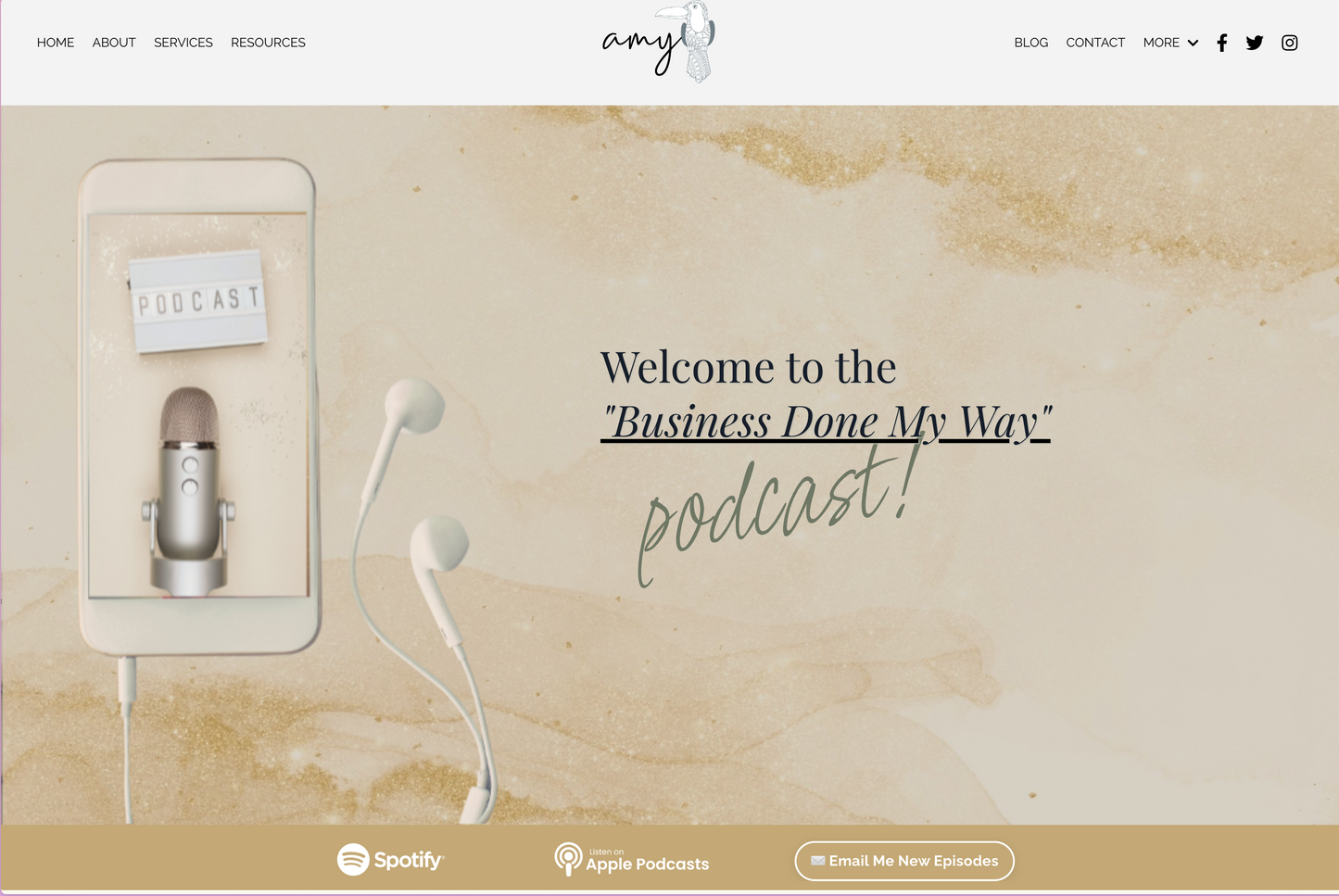 Aimee Green Podcast Page