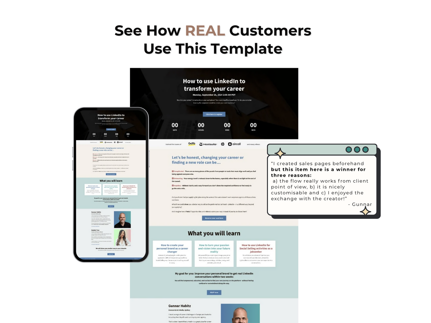 The Essential Webinar Page Template Bundle