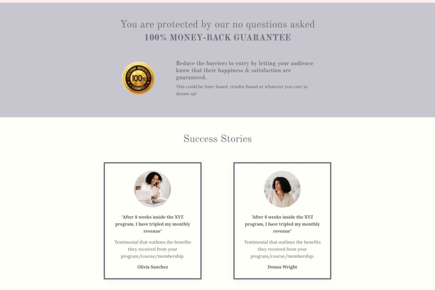 Freedom Lifestyle - Sales Funnel