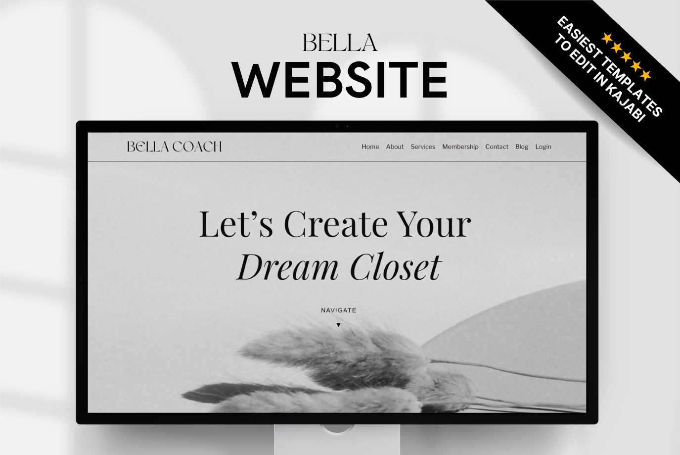 Clean and Modern Kajabi Website