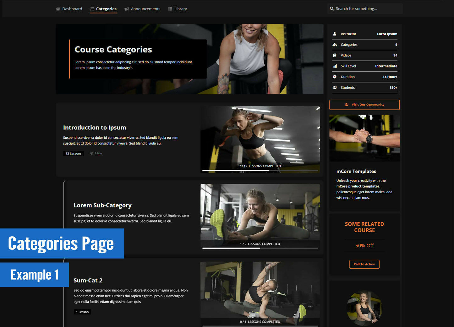 Seasons Dark (mCore) Product Theme