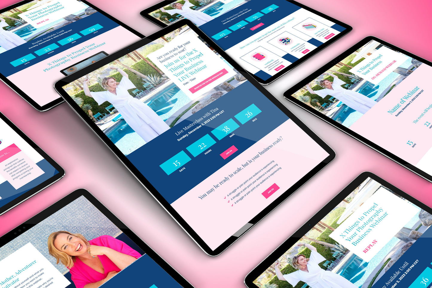 Tina - Webinar Funnel Kit