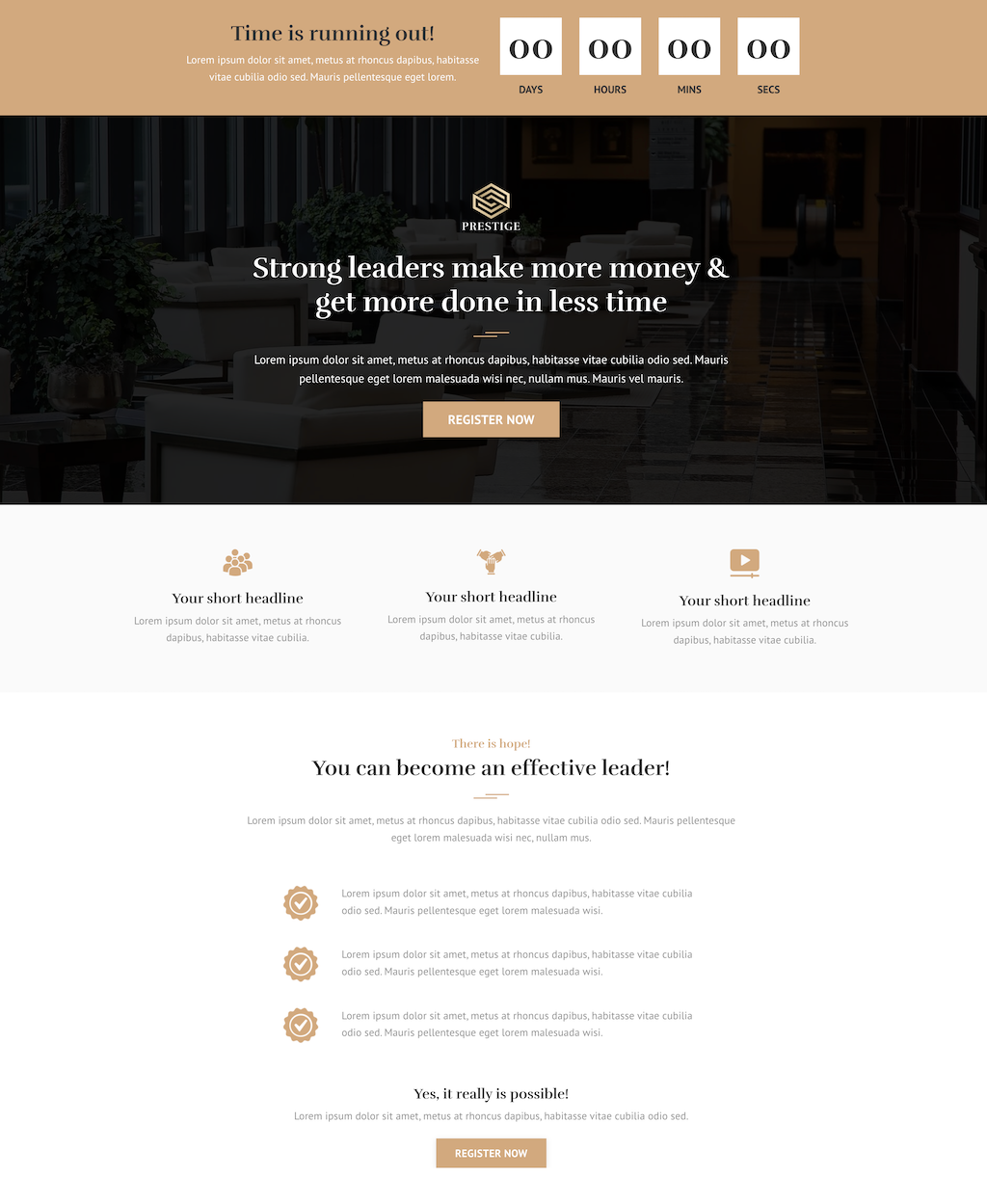 Prestige Membership Funnel Kit
