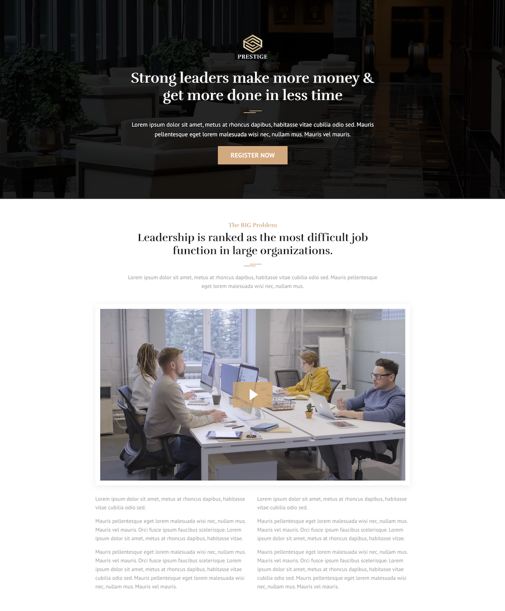 Prestige Membership Funnel Kit