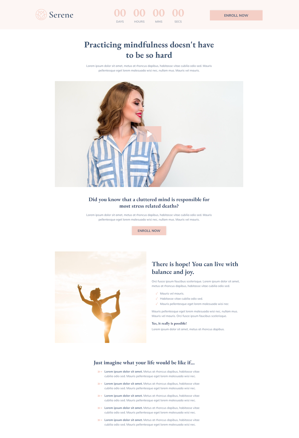Serene Course Funnel Kit