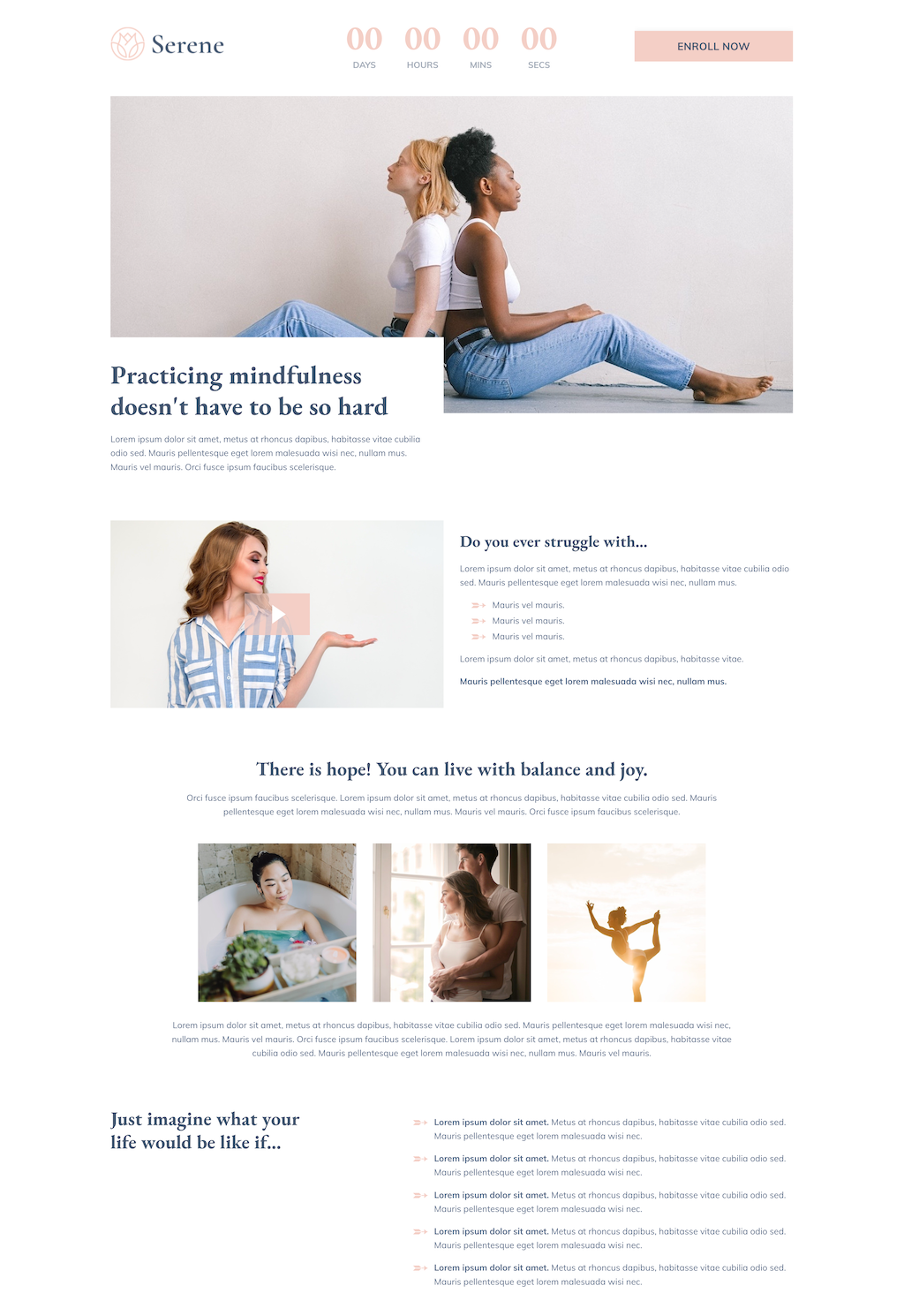 Serene Course Funnel Kit