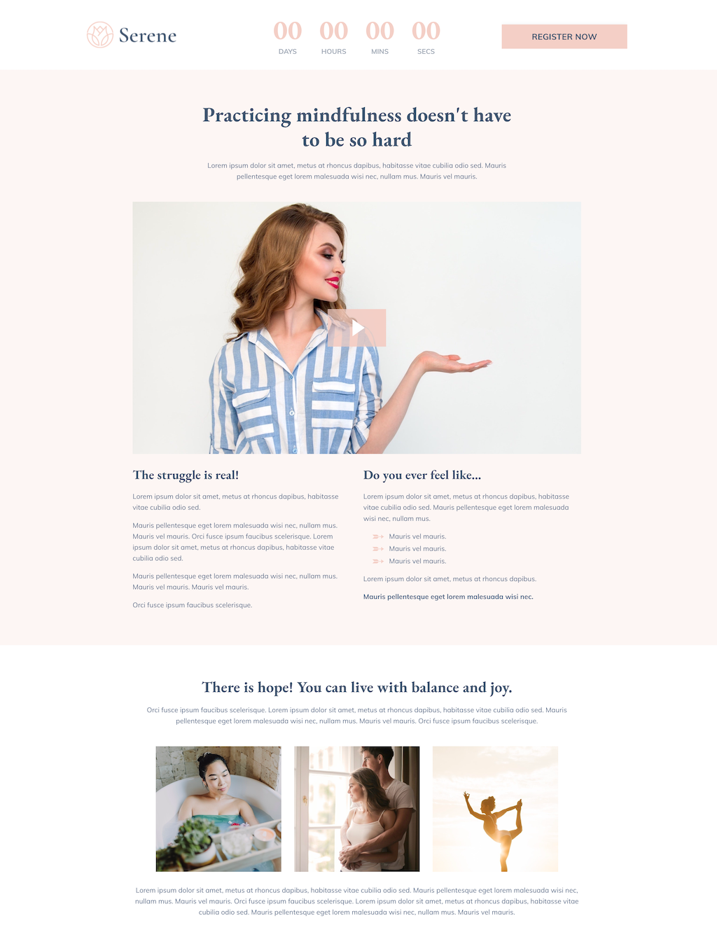 Serene Membership Funnel Kit