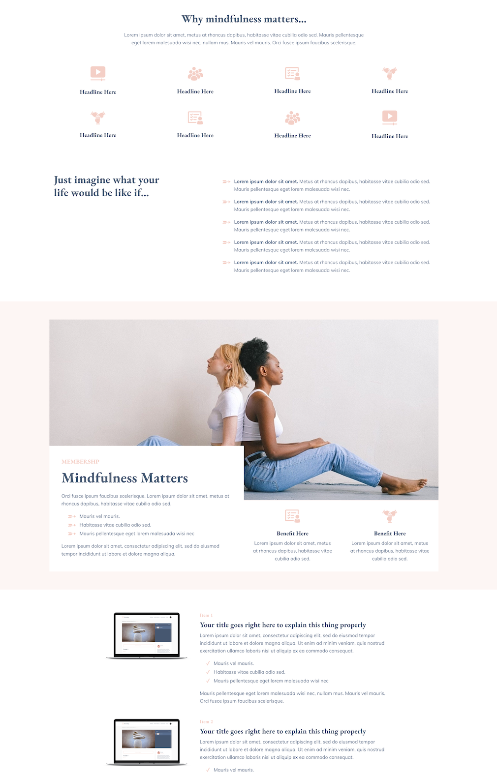 Serene Membership Funnel Kit