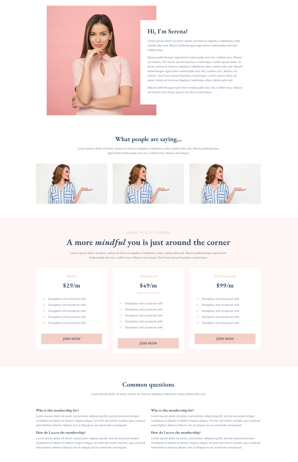 Serene Membership Funnel Kit