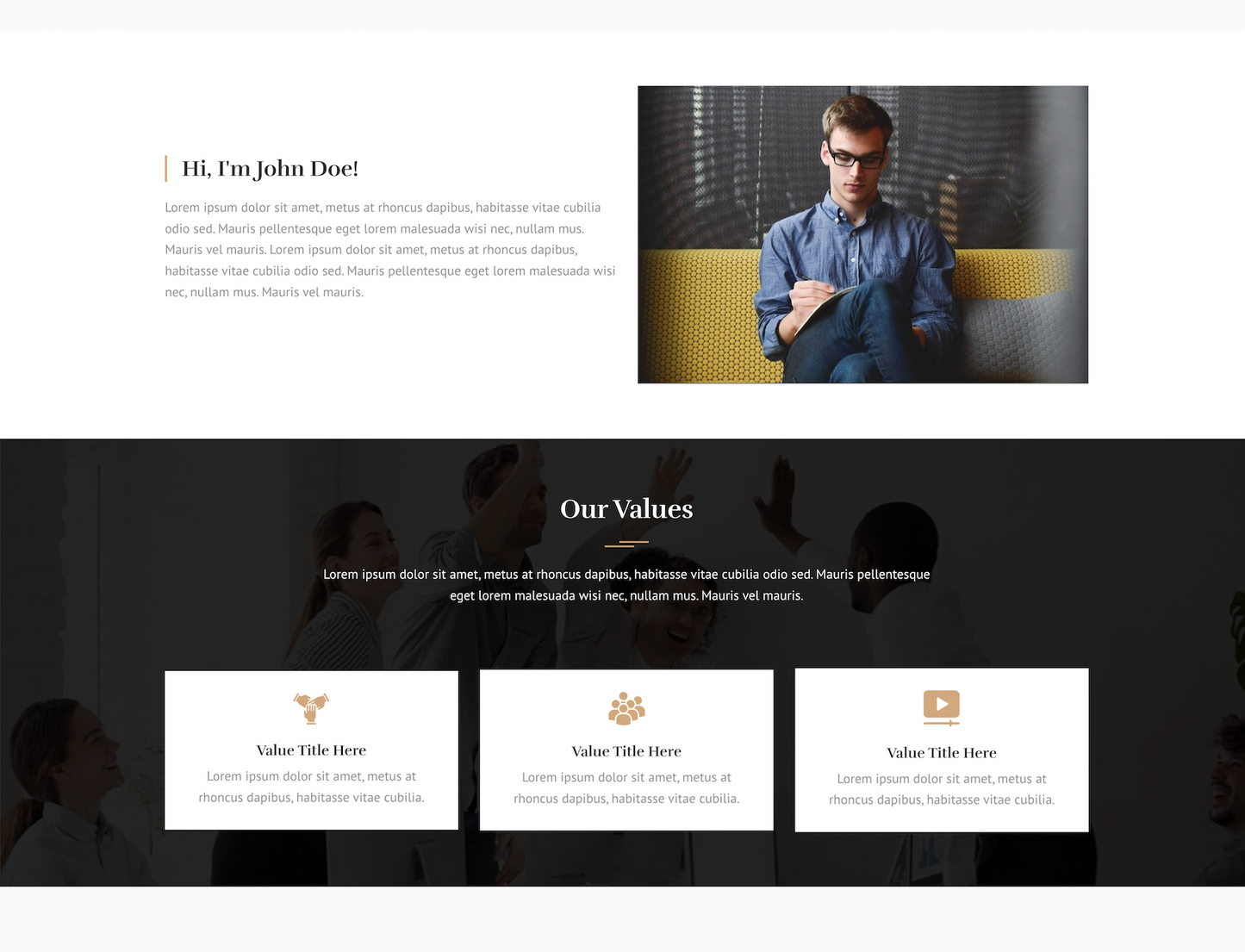 Prestige Website Theme (20 Pages)