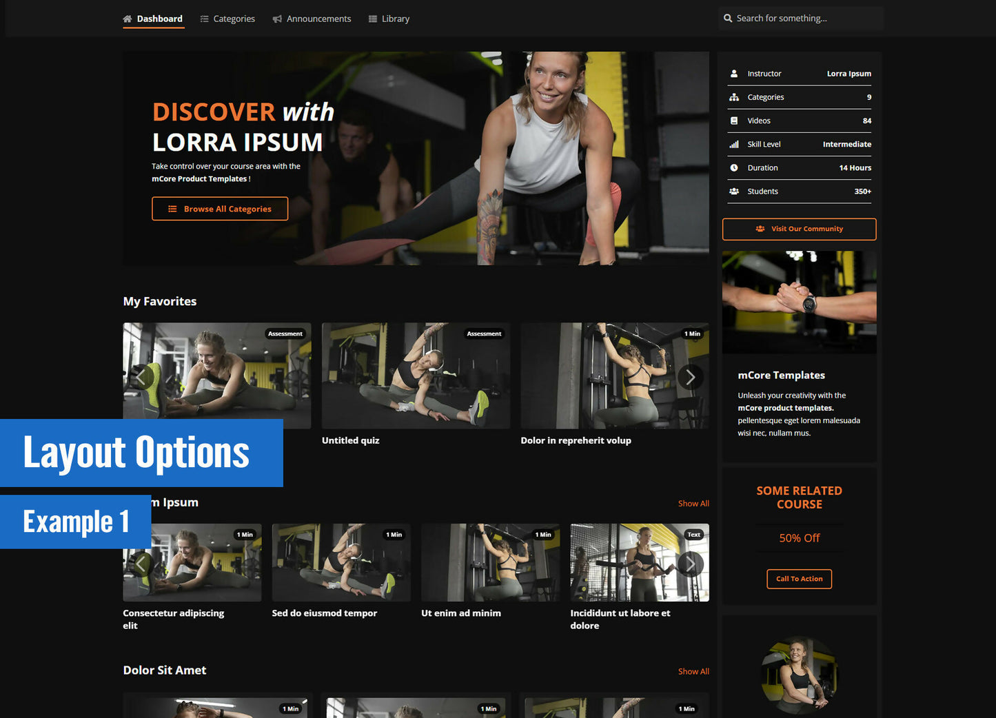 Seasons Dark (mCore) Product Theme