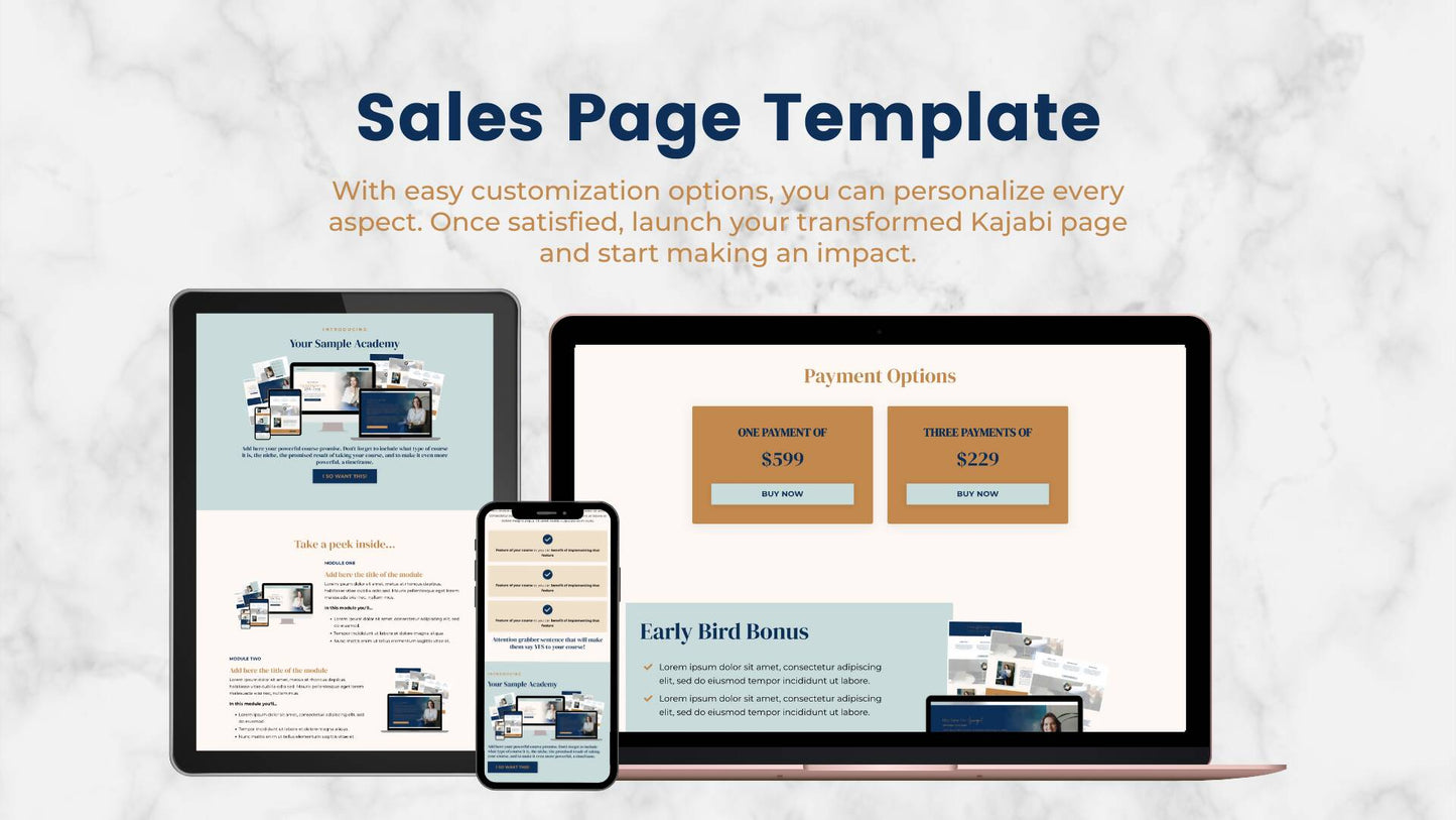 Georgia - Sales Page