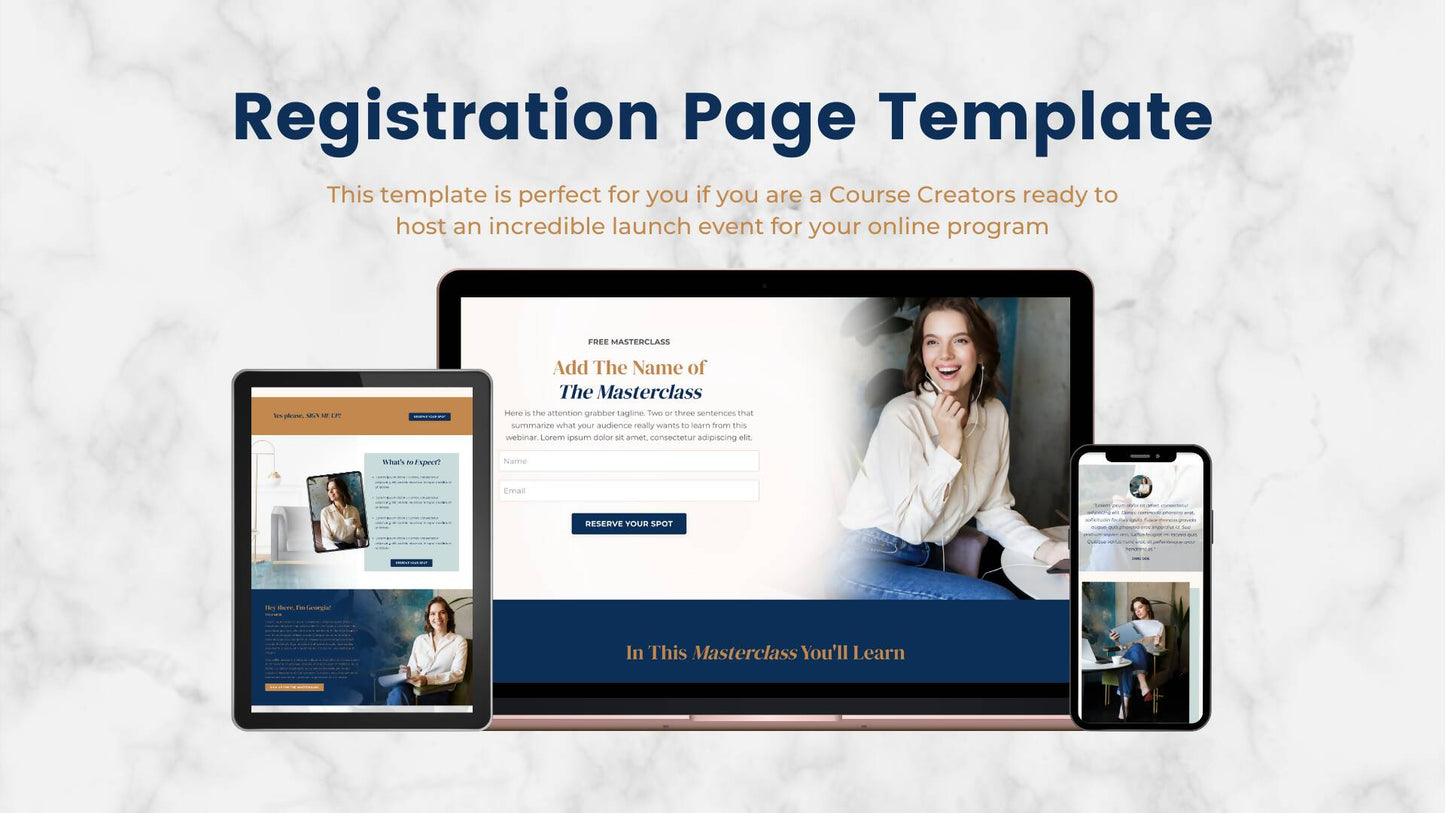 Georgia - Registration Page