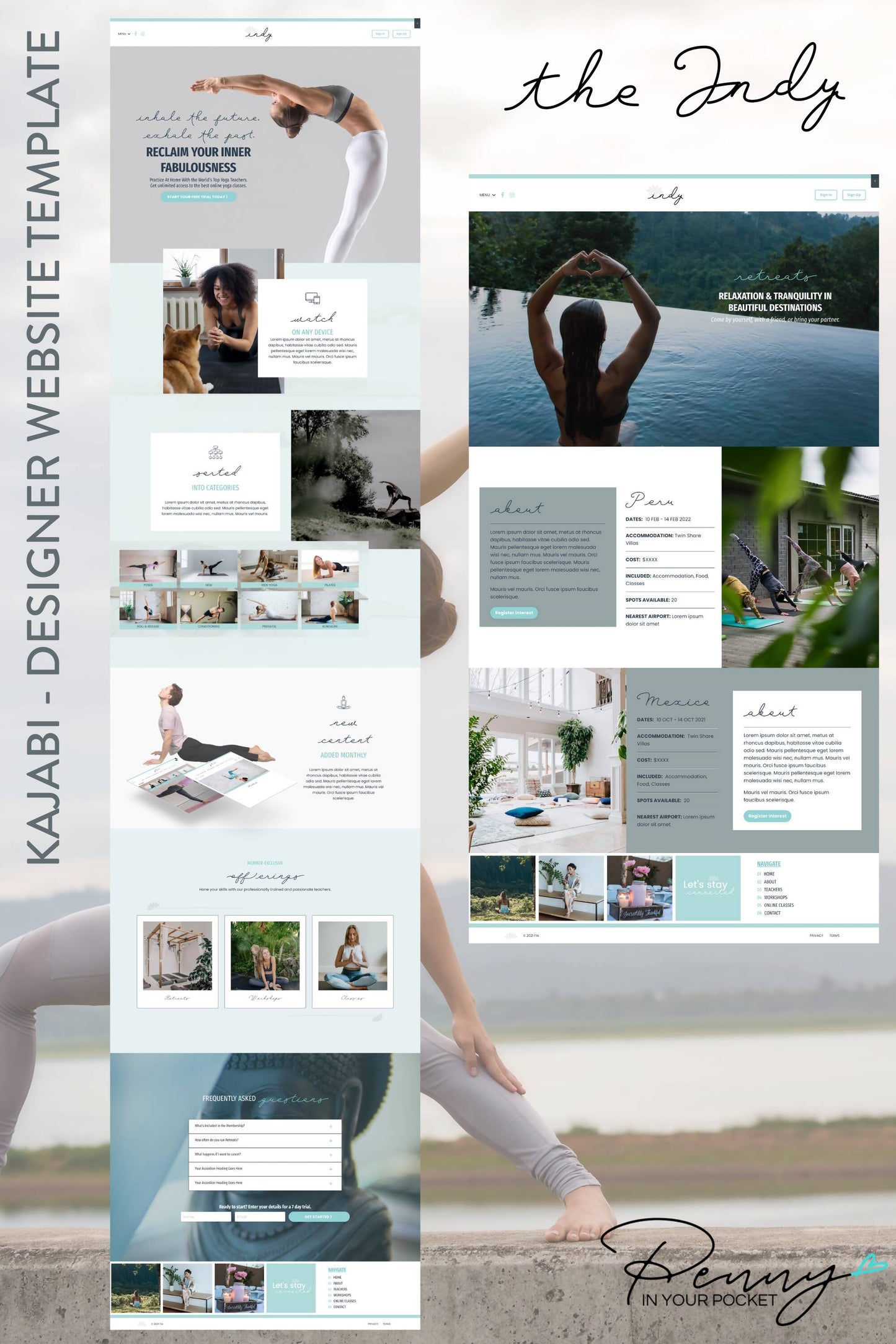 Indy Website Theme