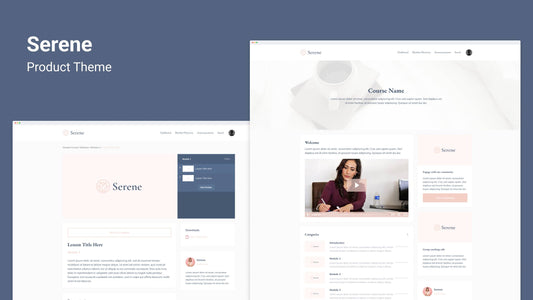 Serene Product Theme