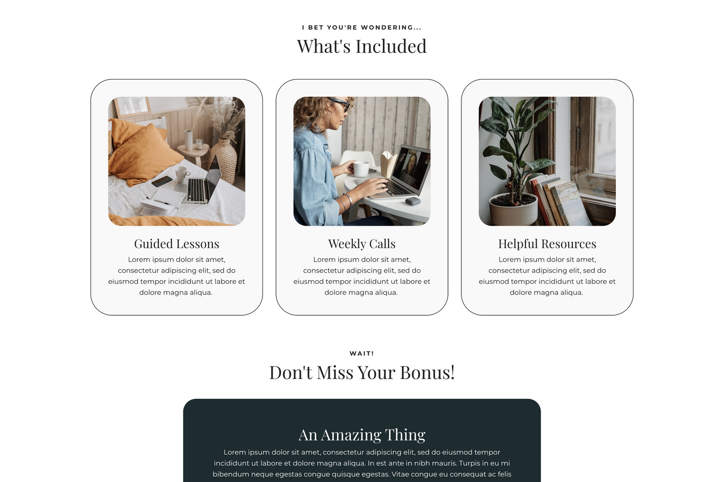 Sawyer Sales Page
