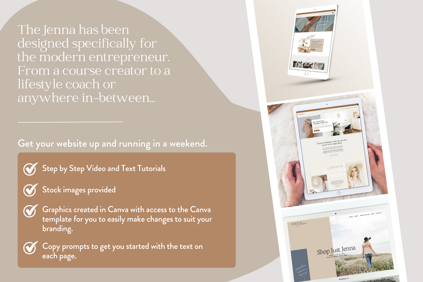 Just Jenny Website Theme